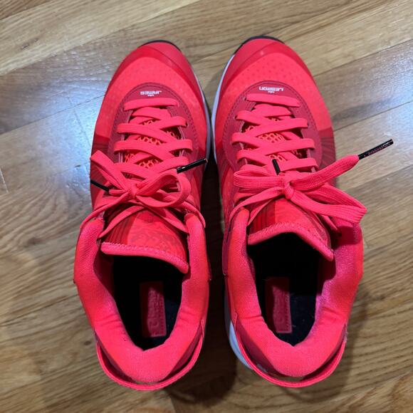 Nike Lebron 8 Low Solar Red Size 9 Basketball Shoe 2011 Release Sneakers